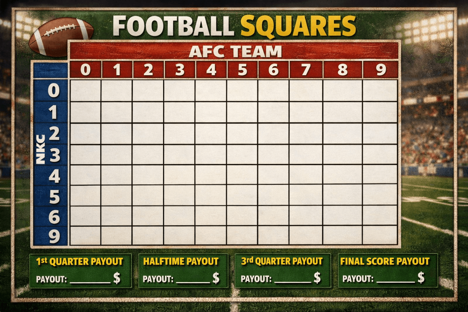 Football Squares Rules: The Definitive Analytics & Strategy Guide