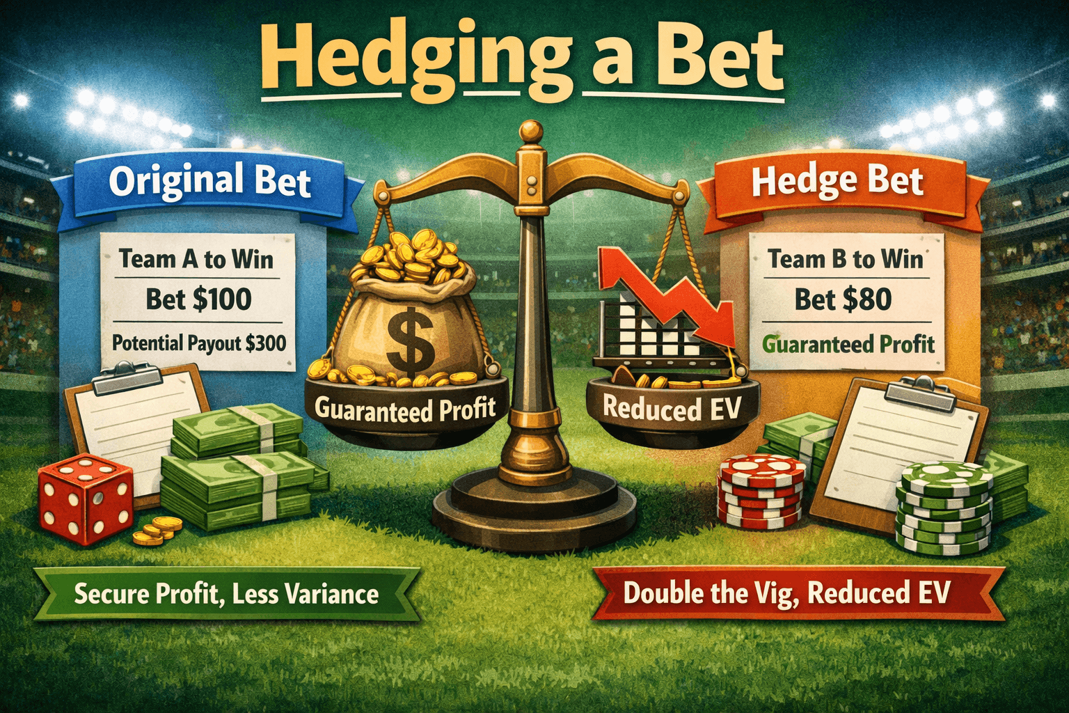Hedge Betting Explained: The Math, Strategy, and EV Impact