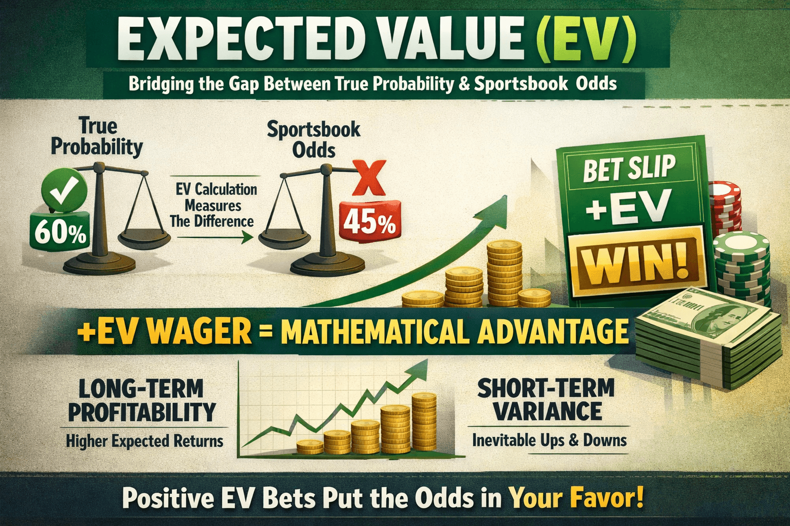 How to Find Expected Value (+EV): The Mathematical Edge